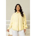 CAMISA LINDA LUZ MANTEIGA