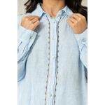 CAMISA LINDA LUZ AZUL BEBE