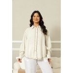 CAMISA LINDA LUZ BEGE