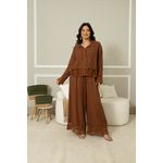 CAMISA LÓTUS CJ TERRA COTA 