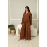 CAMISA LÓTUS CJ TERRA COTA 