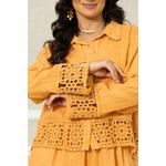 CAMISA LÓTUS CJ TANGERINA