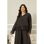 CAMISA LÓTUS CJ CHOCOLATE