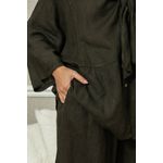 Camisa Milka Linho CJ MILITAR ESCURO