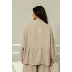 Camisa Milka Linho CJ BEGE