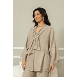 Camisa Milka Linho CJ BEGE