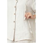 Camisa Bia CJ Linho BEGE