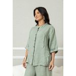 Camisa Bia CJ Linho MENTA