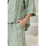 Camisa Bia CJ Linho MENTA