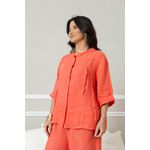 Camisa Bia CJ Linho CORAL