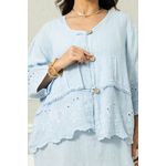 BATA PUREZA AZUL BEBE