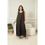 VESTIDO PUREZA MARROM