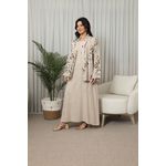 VESTIDO ANA COM CASAQUETO ANA BEGE