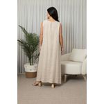 VESTIDO ANA COM CASAQUETO ANA BEGE