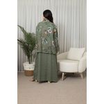 VESTIDO ANA COM CASAQUETO ANA MILITAR