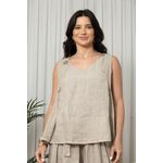 REGATA MARGARIDA CJ BEGE ESCURO