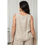 REGATA MARGARIDA CJ BEGE ESCURO