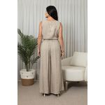 REGATA MARGARIDA CJ BEGE ESCURO