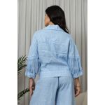 JAQUETA LORETA CJ AZUL BEBE