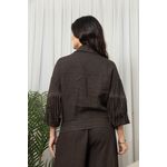 JAQUETA LORETA CJ MARROM