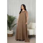 VESTIDO DAFINE MOCCA