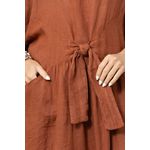 VESTIDO MIRELA TERRA COTA 