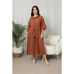 VESTIDO MIRELA TERRA COTA 