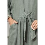 VESTIDO MIRELA MILITAR