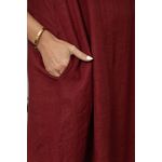 VESTIDO NARUNA BORDO