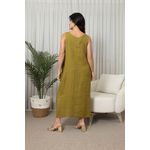 VESTIDO NARUNA PISTACHE