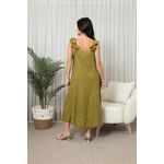 VESTIDO OFÉLIA PISTACHE