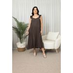 VESTIDO OFÉLIA CHOCOLATE