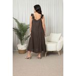 VESTIDO OFÉLIA CHOCOLATE