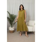 VESTIDO SAMELA PISTACHE