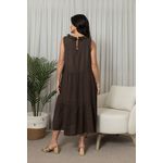 VESTIDO SAMELA CHOCOLATE