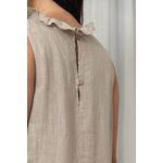 VESTIDO SAMELA BEGE ESCURO