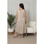 VESTIDO SAMELA BEGE ESCURO