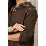 CHEMISE ARACELI CHOCOLATE