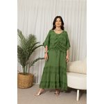 BATA AUREA VERDE GRAMA