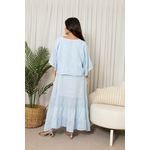 VESTIDO AUREA AZUL BEBE