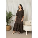 VESTIDO AUREA CHOCOLATE