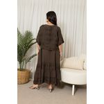 VESTIDO AUREA CHOCOLATE