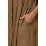 VESTIDO JAQUELINE CARAMELO