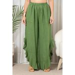 CALÇA EDNA VERDE GRAMA