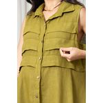 CHEMISE AYLA VERDE OLIVA