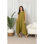 CHEMISE AYLA VERDE OLIVA