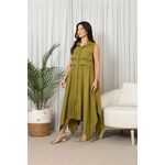 CHEMISE AYLA VERDE OLIVA