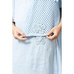 VESTIDO DELICATA AZUL BEBE