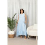 VESTIDO DELICATA AZUL BEBE