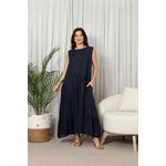 VESTIDO DELICATA MARINHO